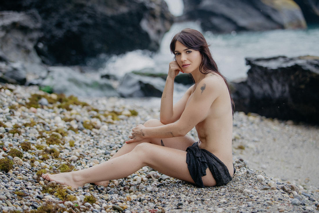Fotografía erótica en la playa de Málaga